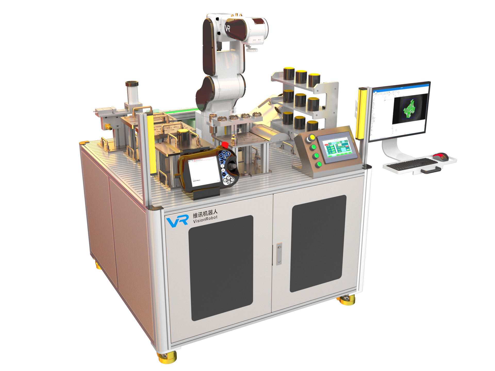 VR6机器人示教与编程基础实验